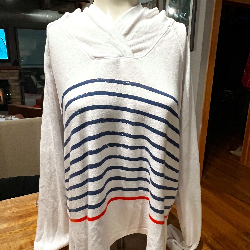 Striped Hoodie Sweatshirt